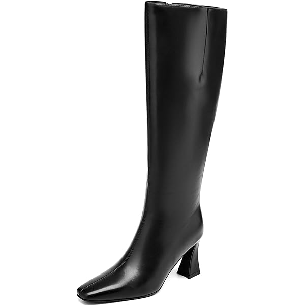 Amazon.com | AIUNIIND Women's Knee High Boots Fashion Long